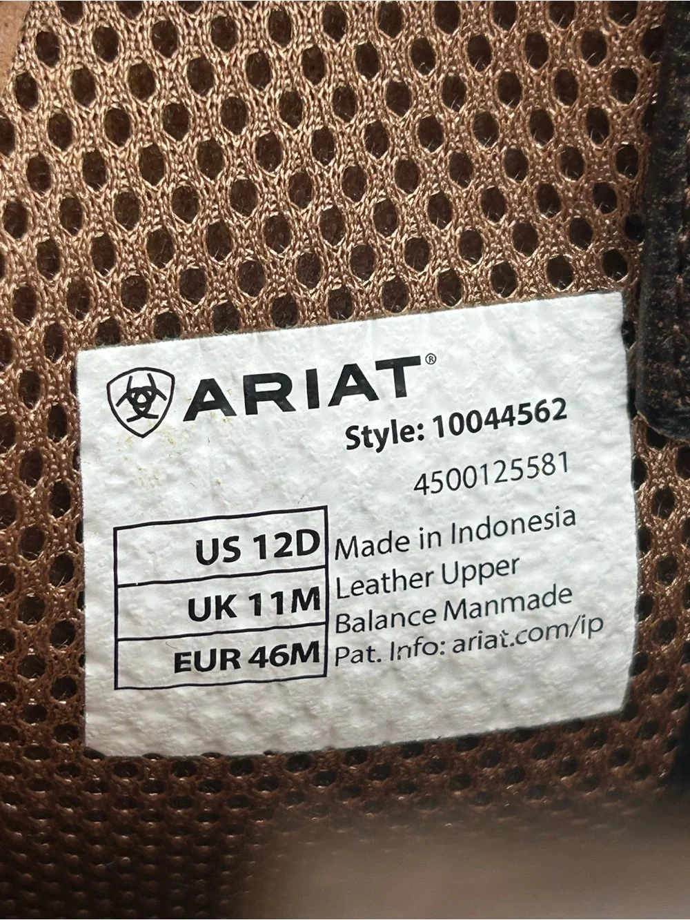 Ariat men 12 performance big country cowboy boots